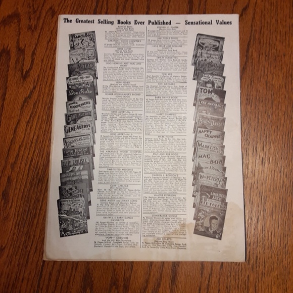 Barchetta Vintage Sheet Music - Picture 8 of 8